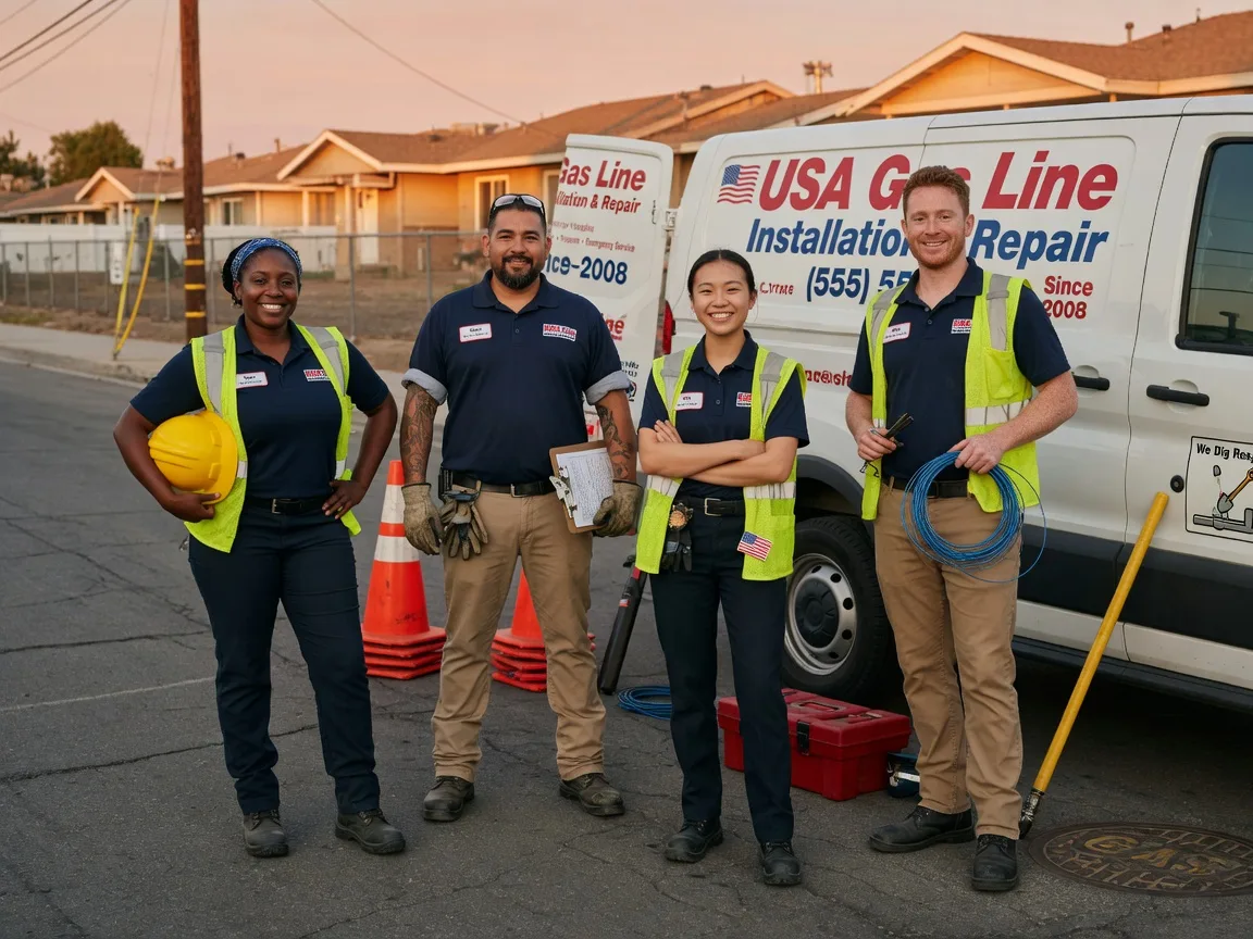 Gas Line Installation company in Hydro, OK